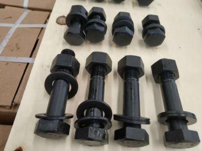Black - Grade10.9 - M16 - as 1252 - Heavy Hexagon Head Bolt/Heavy Hex Bolt - Carbon Steel - 42CrMo/B7