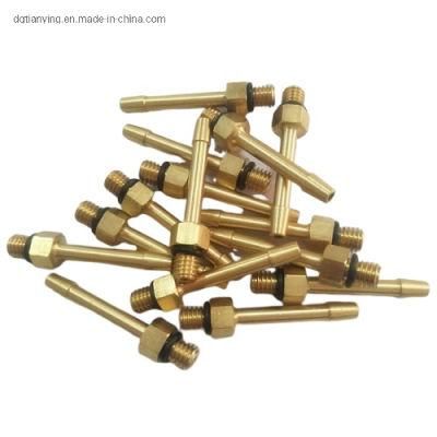 Customized Small Brass Hose Nipple Fitting for Mold Parts