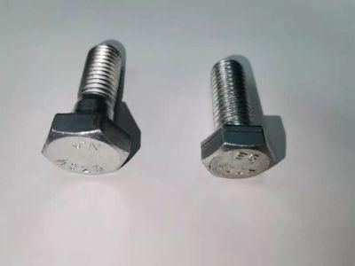 Zinc Plated/Galvanized - Grade8.8 - M27 - En 14399 Hr - Heavy Hexagon Head Bolt/Heavy Hex Bolt - Carbon Steel - 10b33/40cr
