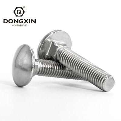 DIN 603 Round Head Square Neck Bolts A2-70 Stainless Steel 304 Carriage Bolts