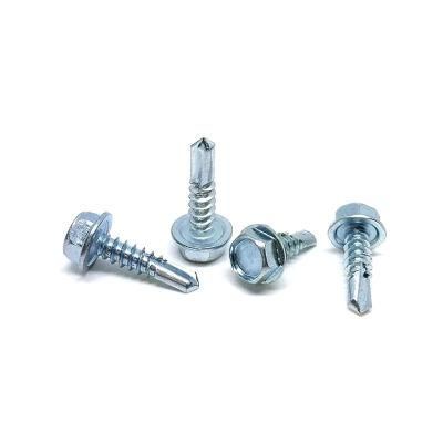 Washer Zinc Plated DIN 7504 Hex Head Self Drilling Screw