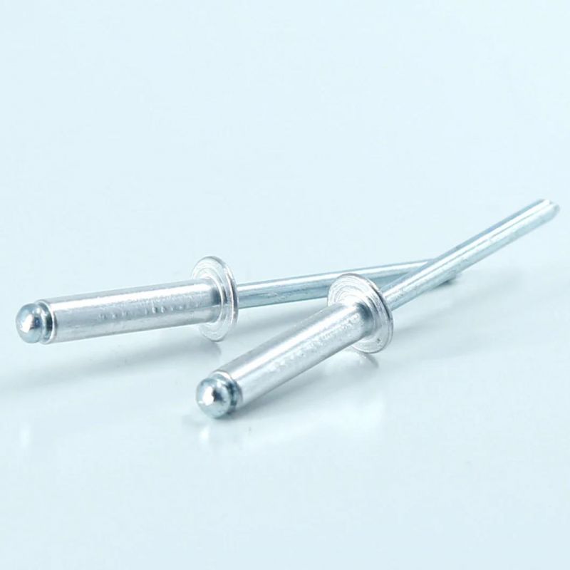 High Quality Aluminum Blind Rivet 4.0X10 Pop Blind Rivet Black Anodized Open Lantern Type DIN7337 Aluminum Blind Rivet