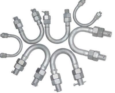 Custom L/J/U/I Shape Foundation Bolts Anchor Bolts Zinc/HDG/Dacromet M16*800
