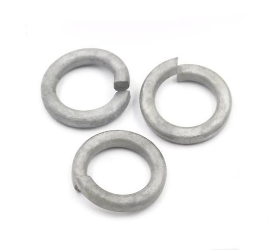 DIN127 Spring Washer Spring Lock Washer Gasket Carbon Steel HDG Hot DIP Galvanized