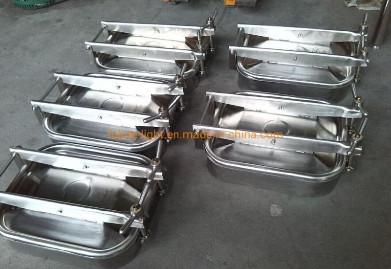 SUS304 Sanitary Stainless Steel Tank Hatch Cover