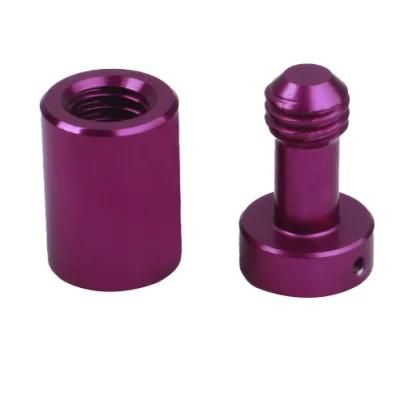 Adjustable Glass Hollow Advertising Sign Fixing Round Clamp Standoff Screw