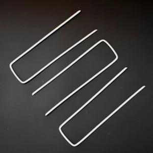 Garden Landscape Galvanized U Shaped Stakes U Pegs U Pins SOD Staples