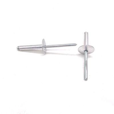 Stainless Steel DIN 7337 Dome Head Large Flange Blind Rivet