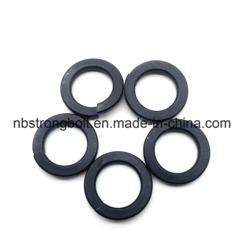 DIN127b Spring Lock Washer with Black Oxid M14