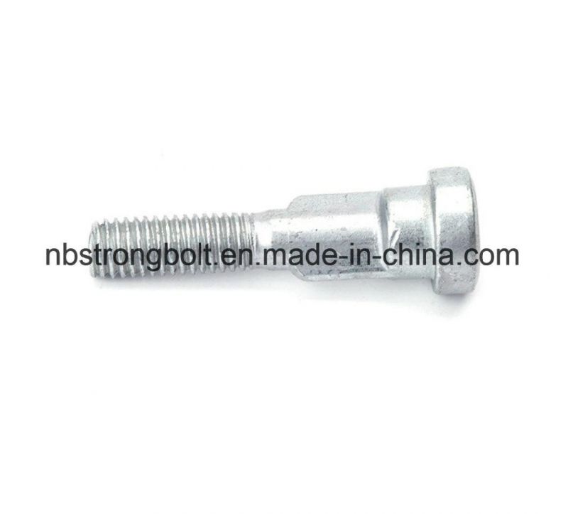 Flat Head Both Sides Shrink Flat Screw High Strength Stainless Steel Galvanized Flat Head GB5789