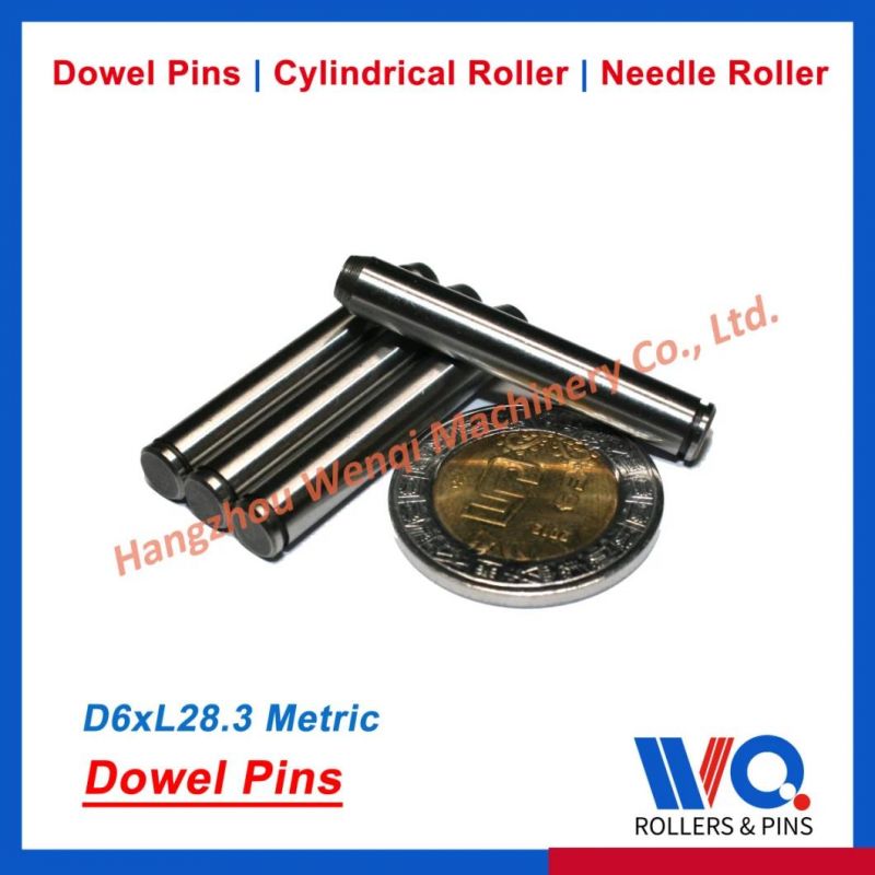 Dowel Pin 2.97X6.5 G3 Black Oxide, Hardened and Ground