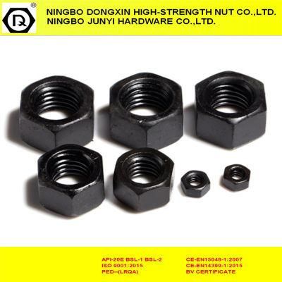 DIN934 Black Fasteners Hex Nut