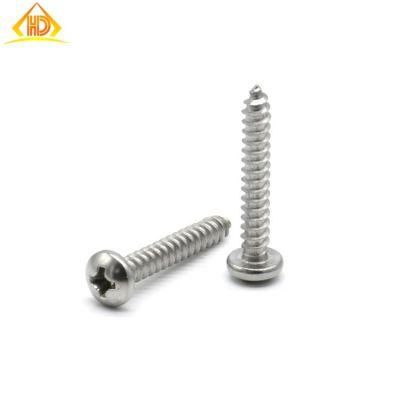 DIN7981 Cross Pan Head Metal Self Tapping Fasteners Screws