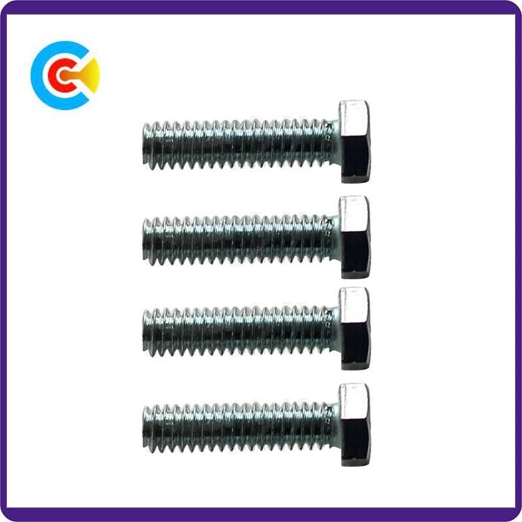 Fastener Carbon Steel Galvanized Hexagon Head Screws/Bolt for Industrial/Auto Parts