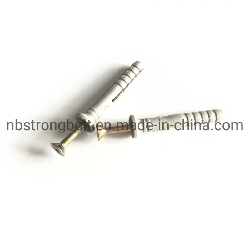 Nylon Hammer Drive Fixing Anchor Screw Yzp