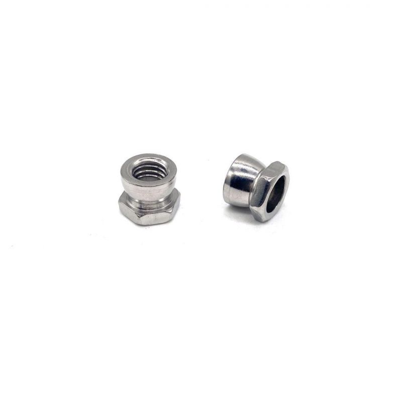 Manufacture A4-80 A2-70 Customization Anti Theft Twist Stainless Steel 304/316 Hex Breakaway Security Nuts