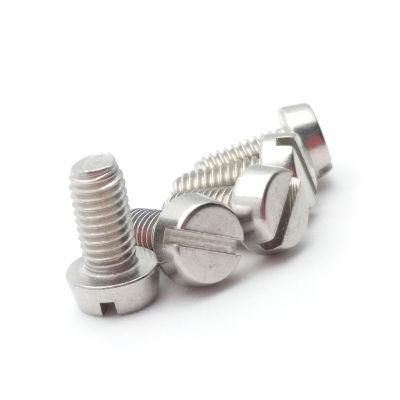 Hardware Fasteners Stainless Steel Cheese Head Slotted Machine Screws