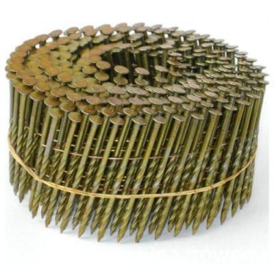 Bright/Polished/E. G/Paint Screw Shank Coil Framing Nails for Pallets