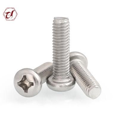 Stainless Steel Pan Head Screws/ Philip DIN7985 Cross Phillips Machine Screw