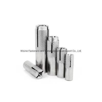 Stainless Steel Concrete Drop in Female Anchors for Stone Applications