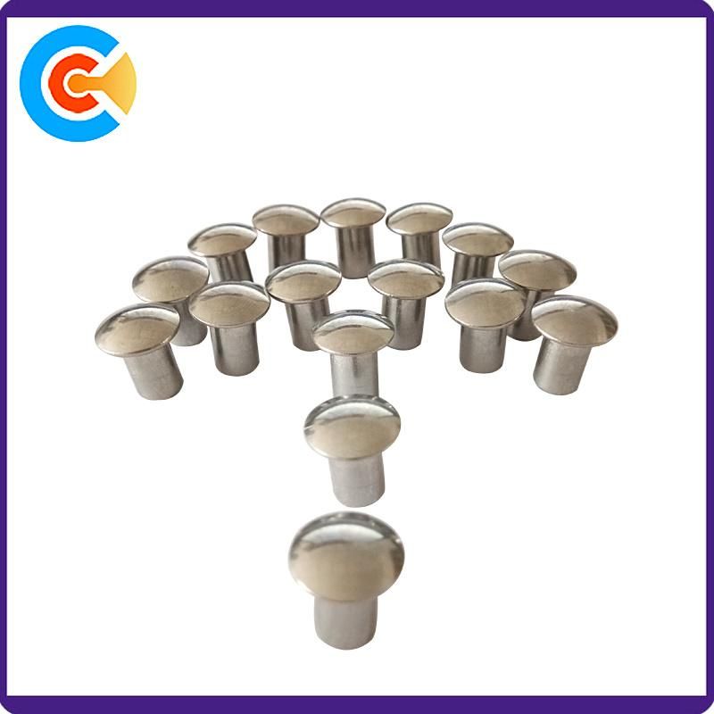 Assembly Blind Nail Polishing Steel Semi Tubular Rivets