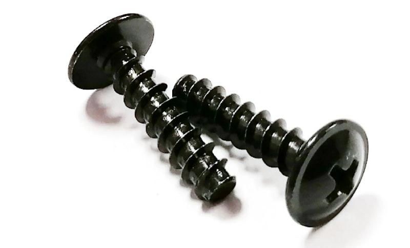 Black Zinc Truss Washer Head Phillips Cross Self Tapping Screw