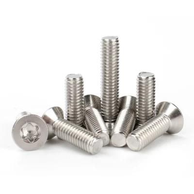 304 316L Stainless Steel Countersunk Head Six-Lobe Torx Machine Screw