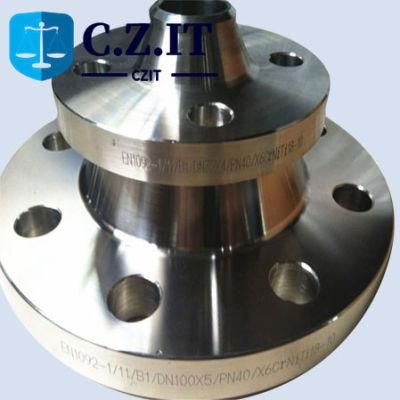 A182 F316L Wn Welded Neck Stainless Steel DIN 2635 DIN 2636 Flange