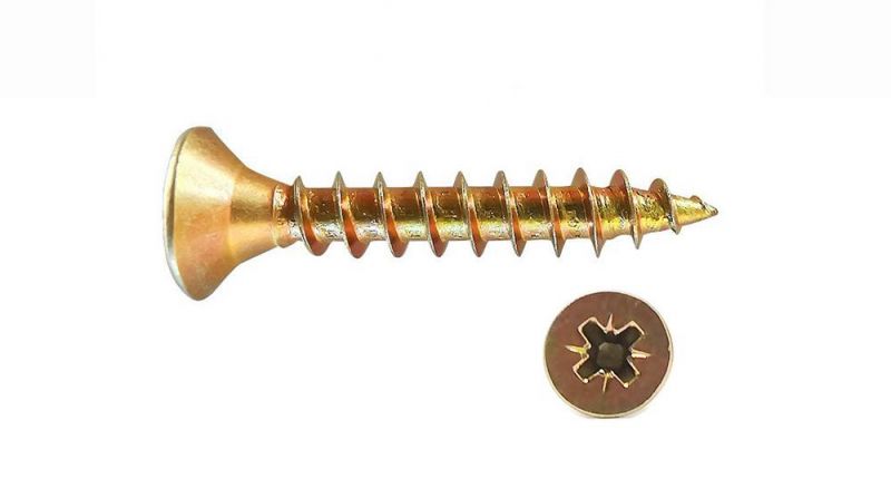 Zyp Double Countersunk Head Phil Drive Galvanized Particleboard/ Chipboard Screws Made in China