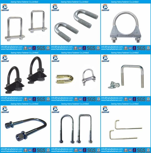 A2 Ss304 / A4 Ss316 Stainless Steel U Type Bolts, Bend Bolts