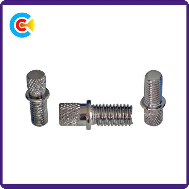 DIN/ANSI/BS/JIS Carbon-Steel/Stainless-Steel Handle Cylindrical Head Rolling Zinc Machine Non-Standard Screw