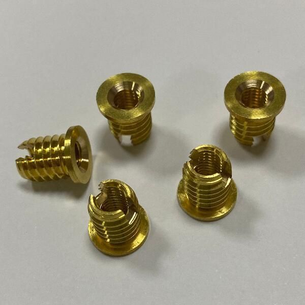 China Factory Edge Milling Nut, CNC Machining Nut, Free Cutting Steel Nut 12L14/1215, Brass Nut