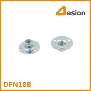 27mm Round Base T Nut in Zinc Plating