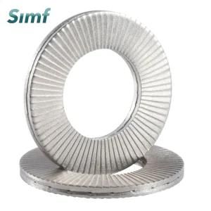 Factory Wholesale DIN25201 Carbon Steel Dacromet M24 Self Locking Washer