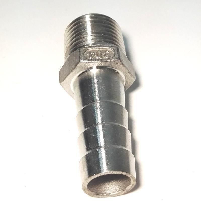 Forged Stainless Steel Pipe Fitting Thread Screw Hex Hose Nipple