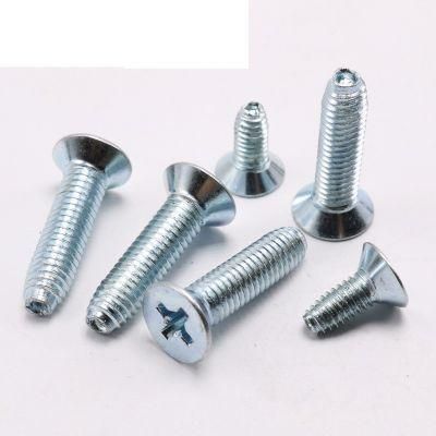 Company Made in China White Countersank Head Screw