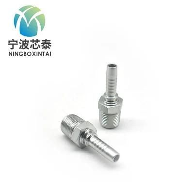 Hydraulic Hose Fitting Metric Male 24 Degree Cone Seat H. T. Fitting Metric Straight Fitting Stainless Steel Fittings