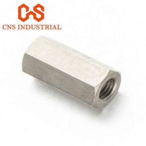 High Quality Carbon Steel Thickened Hex Coupling Long Nuts M6-M36