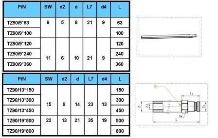 Supply Brass Male Hose Nipple for Universal Joint