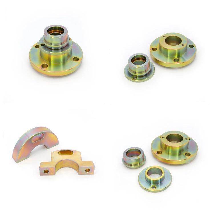 CNC Precision Machining Non-Standard Threaded Pipe Connecting End Flange