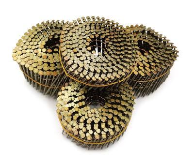 Wood Pallet Naking Paint Coated Air Gun Coil Nails
