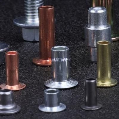 High Quality Rivet Fastener Aluminum Rivets Steel Body Steel Mandrel Open End Rivets Contact Rivet Hollow Rivet Semi Tubular Rivets