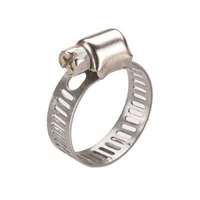 American USA Standard Stainless Steel Worm Drive Hose Clamp