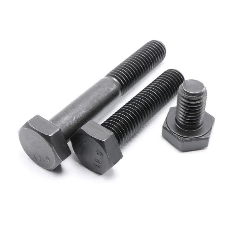 Factory Customized Hexagon Cap Screws ASME Grade 5/8 Black Hex Bolt and Nut