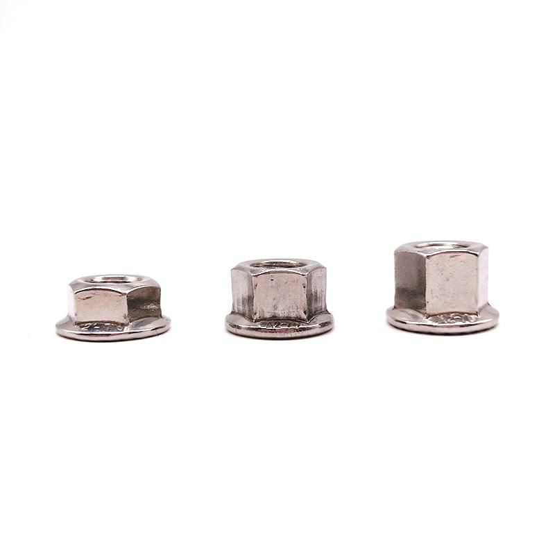 Hex Head Flange Nuts Prevent Rotation M20