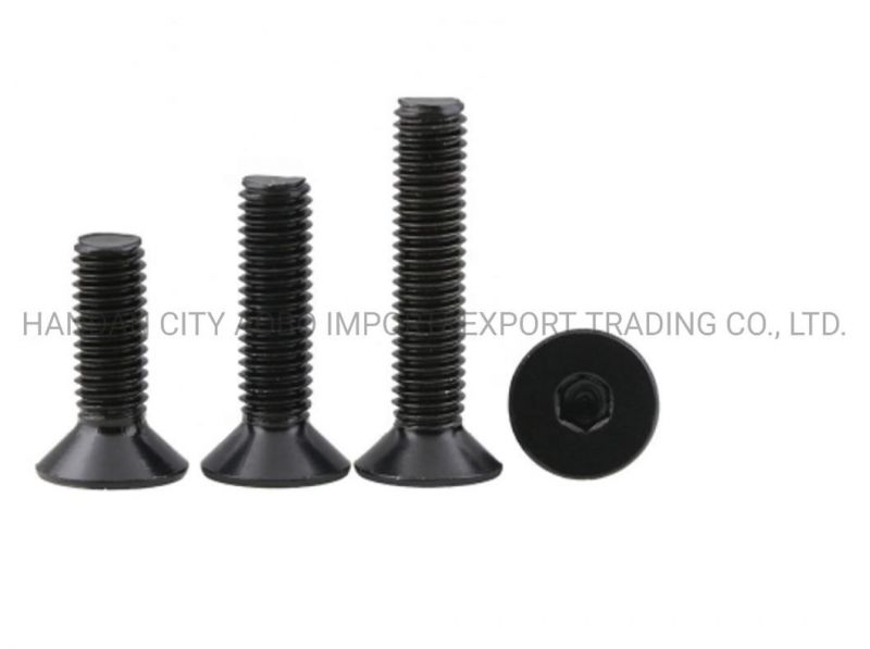 DIN7991 Factory Price M8*80 Csk Head Socket Screw 8.8