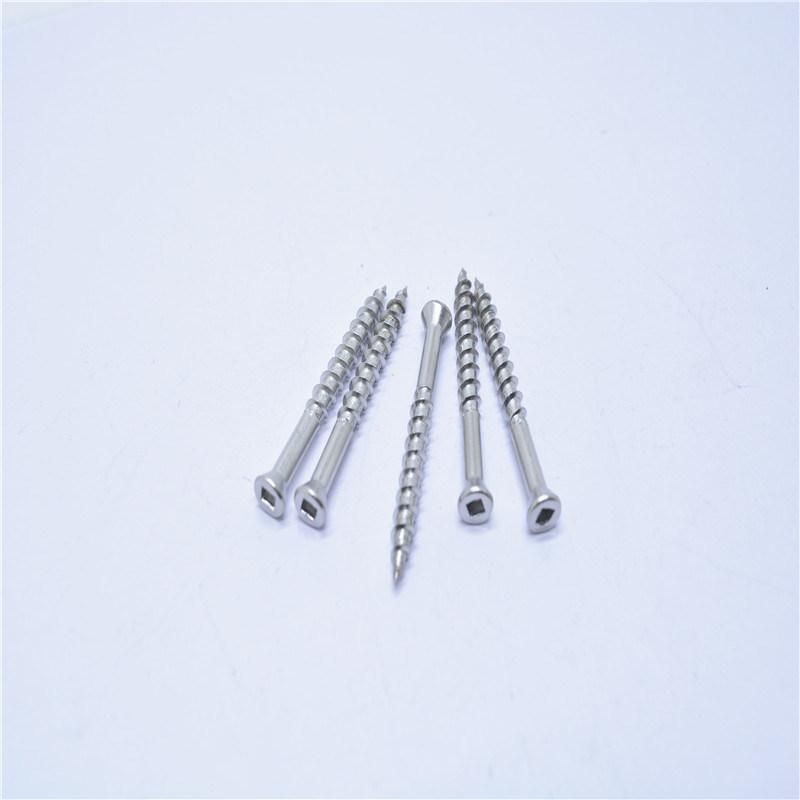 Stainless Steel Square Recessed Countersunk Head Self Tapping Screws