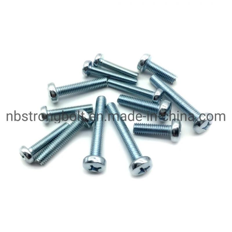 DIN7985 pH Cross Recessed Raised Cheese Head Screw Fastener