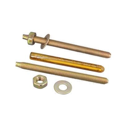 China Wholesale Fastener Hardware Supplier Carbon Steel Chemical Anchor Bolts Custom Sizes