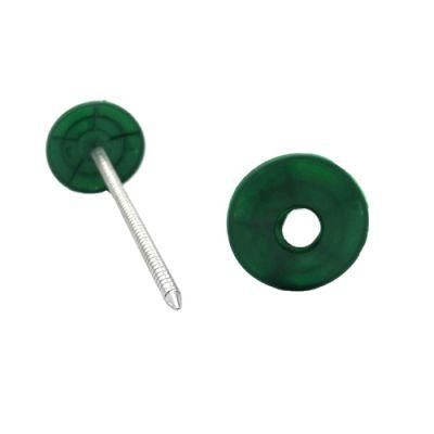 3/4 &quot;- 3&quot; Canada Plastic Cap Ring Shank Nails with Many Kinds of Colour Cap